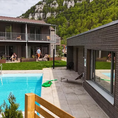 Nadou-ferienwohnung Mit Sauna Und Pool In Der Naehe Von Sigmaringen Im Oberen Donautal דירה בויירון